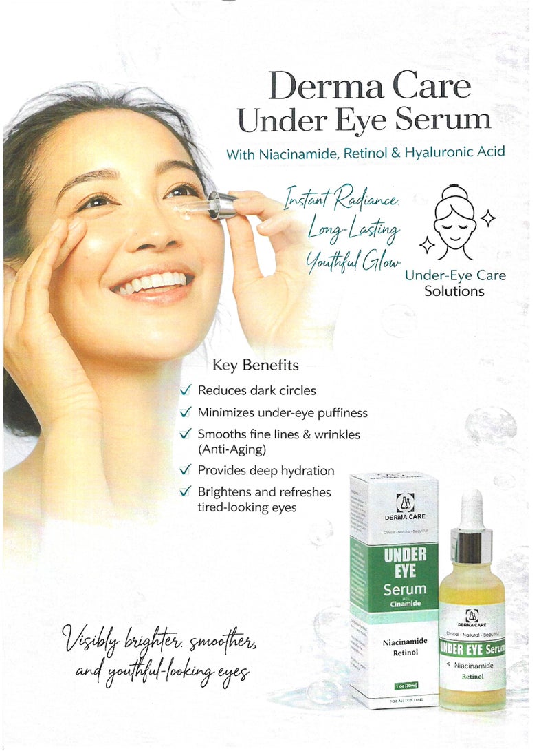 DERMA CARE Dermacare Under Eye Serum 30ml - Image 1