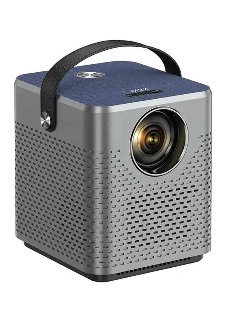 Pawa - Magnifier Series Mini projector / High Contrast / Eye Protection / Mirror Casting / Support Wi-Fi Display - Grey - Image 1