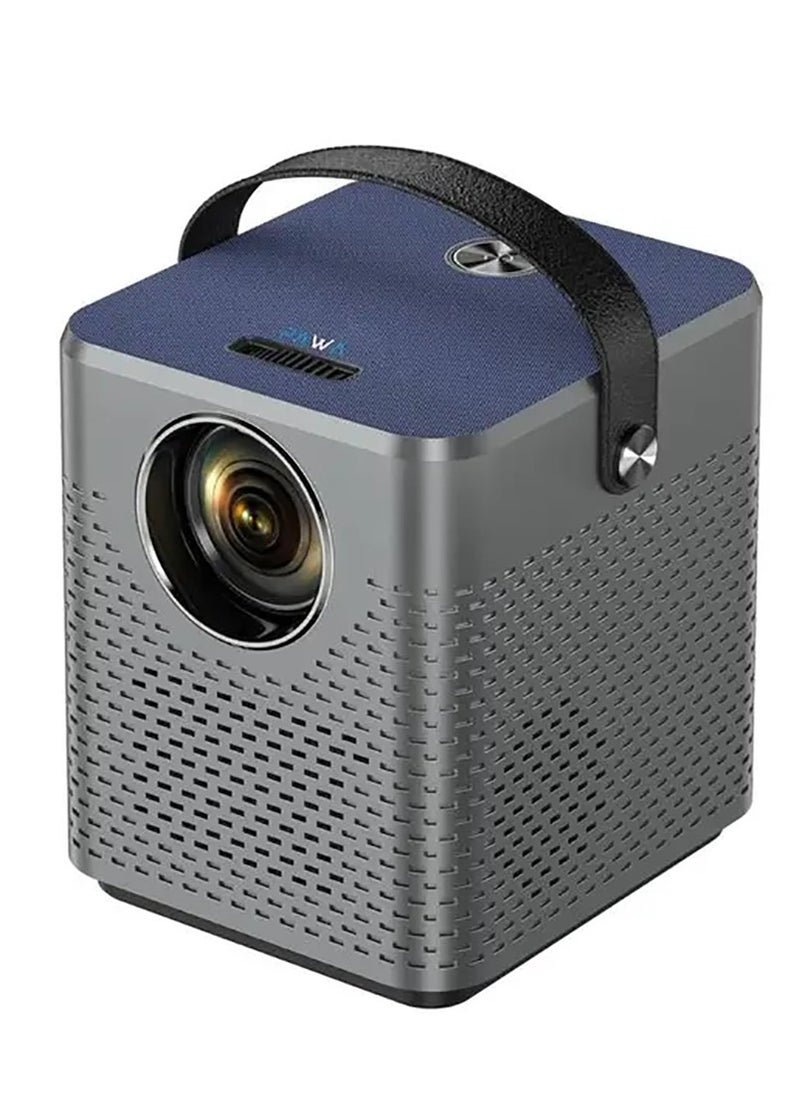 Pawa - Magnifier Series Mini projector / High Contrast / Eye Protection / Mirror Casting / Support Wi-Fi Display - Grey - Image 1