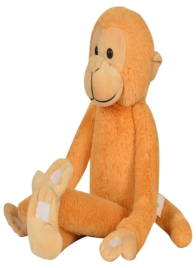 Naturex Cute Cuddle Monkey Soft Toy/Non-Toxic Hanging Fabric Stuffed Toy for Kids�(Brown) - Image 1