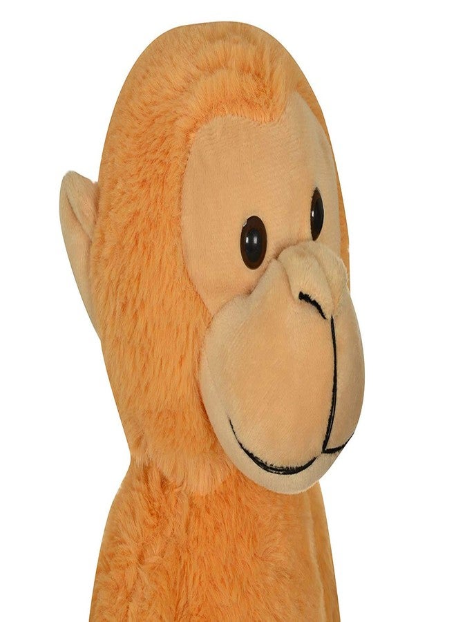 Naturex Cute Cuddle Monkey Soft Toy/Non-Toxic Hanging Fabric Stuffed Toy for Kids�(Brown) - Image 5