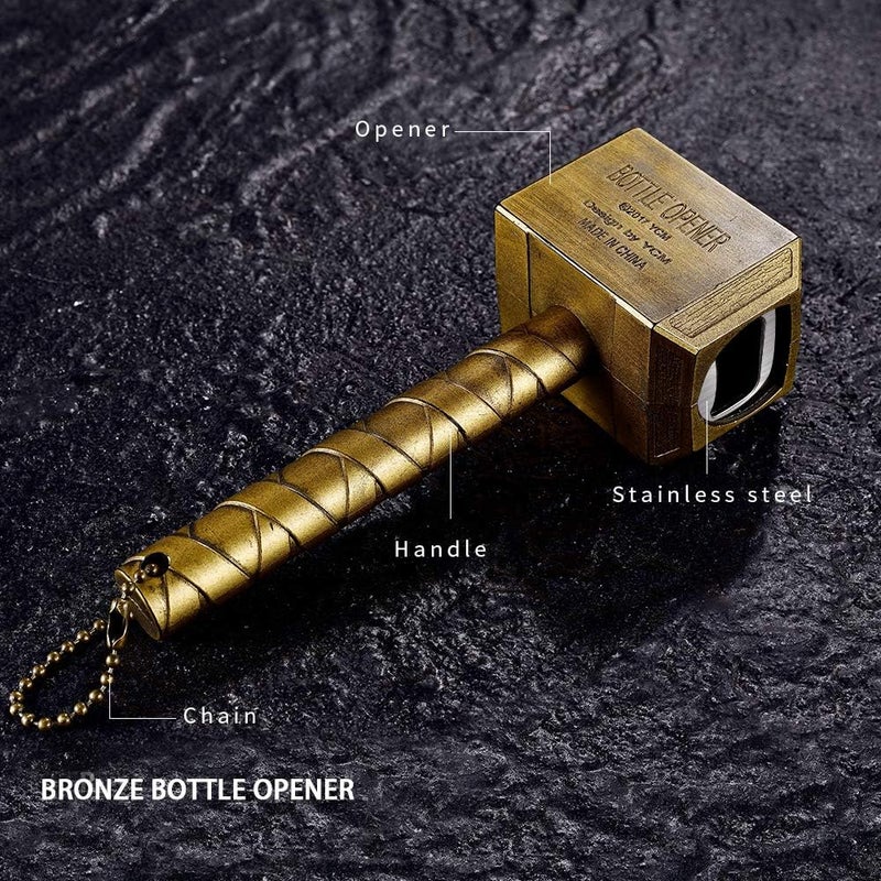 Lmaytech Beer Bottle Opener, Gifts for Man, Dad, Him, Husband, Boyfriend - Image 3