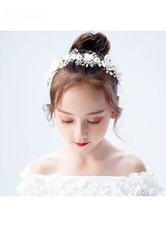 Wedding Hair Accessories for Kids, Princess Headpiece White Flower Headband Pearl Hair Dress for Girl and Flower Girls Lovely Bridal Wedding Hair Band - pzsku/Z242A117600D97FB8A253Z/45/_/1720411588/388faab8-112f-4c1d-967e-3298fe4b7e0f