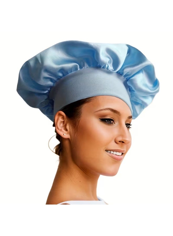 بونية ستان نسائية للنوم – قبعة شعر ناعمة ومريحة لحماية الشعر ألوان متعددة أنيقة - Image 3