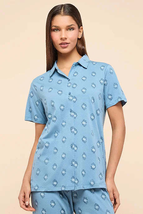 أر أند بي Printed Pyjama Set