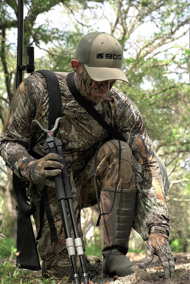 Bog Havoc Family with Universal Shooting Rest, Twist Lock Legs, Lightweight Aluminum Construction, Foam Grips for Shooting, Hunting, and Outdoors - Image 1