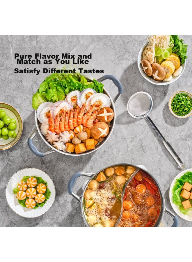 Thickened Household Soup Pot, 304 Stainless Steel, For Home Use, Suitable For Clear Soup, Compatible With Induction Cooker, Inner Diameter 28cm - Image 3