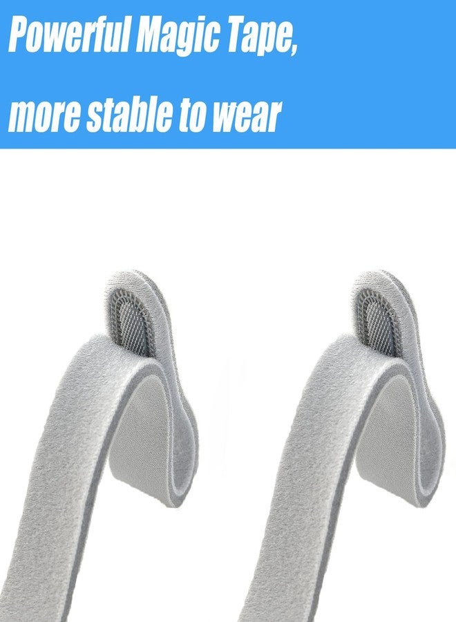 Befiy Replacement Headgear Strap Fit for Airfit F-30i, Adjustable Magic Tape Design for an Optimal Wear Premium Soft Comfort Elastic Material Snugly Fit Supplies - Image 5