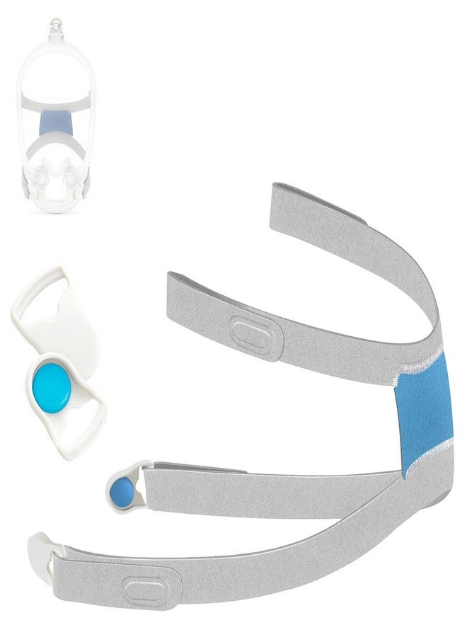 Befiy Replacement Headgear Strap Fit for Airfit F-30i, Adjustable Magic Tape Design for an Optimal Wear Premium Soft Comfort Elastic Material Snugly Fit Supplies - Image 1