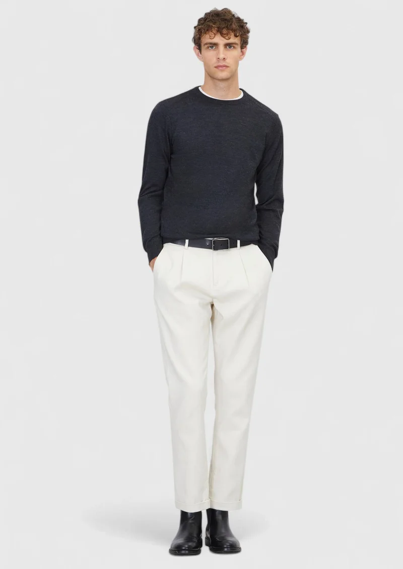 RAMSEY Hard Coal Knitwear Sweatshirt