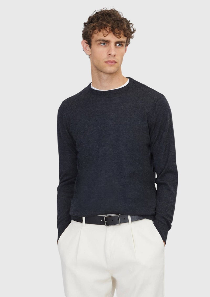 RAMSEY Hard Coal Knitwear Sweatshirt - Image 1