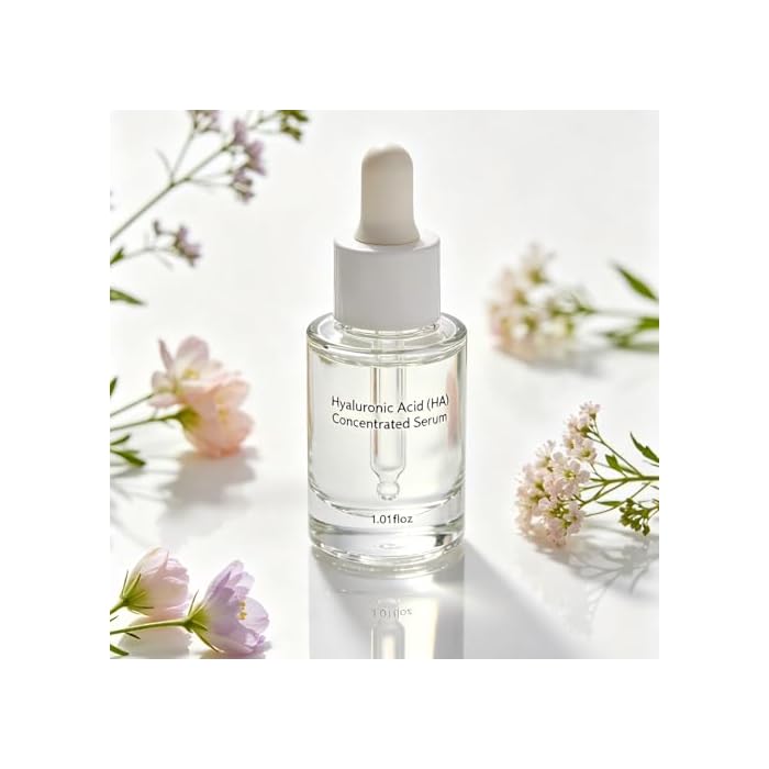 Hyaluronic Acid Concentrated Serum, Niacinamide Active Facial Skin Care Serum