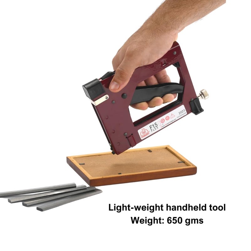 Kaymo maestri F15 FLEX Frame Tacker 15mm All Painted Metal Construction