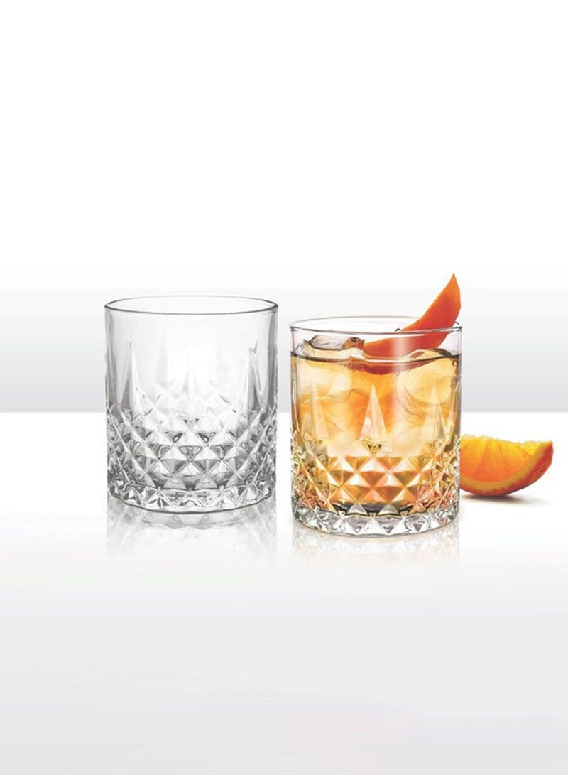Cuisine Art Art Zeisse Short Tumbler Set - 6 Pcs, 310ml (10.5oz) - Crystal Clear, Dishwasher Safe, Elegant Glasses for Cocktails, Whiskey, Rocks, Juice  - Image 3