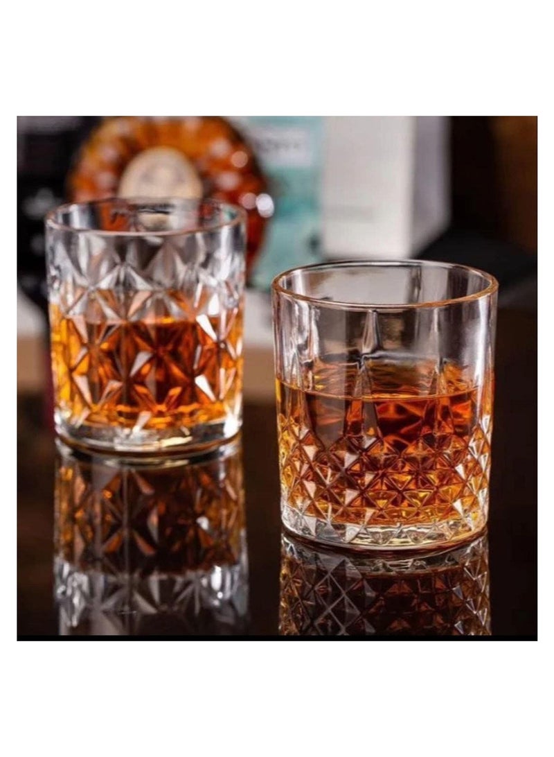 Cuisine Art Art Zeisse Short Tumbler Set - 6 Pcs, 310ml (10.5oz) - Crystal Clear, Dishwasher Safe, Elegant Glasses for Cocktails, Whiskey, Rocks, Juice  - Image 5