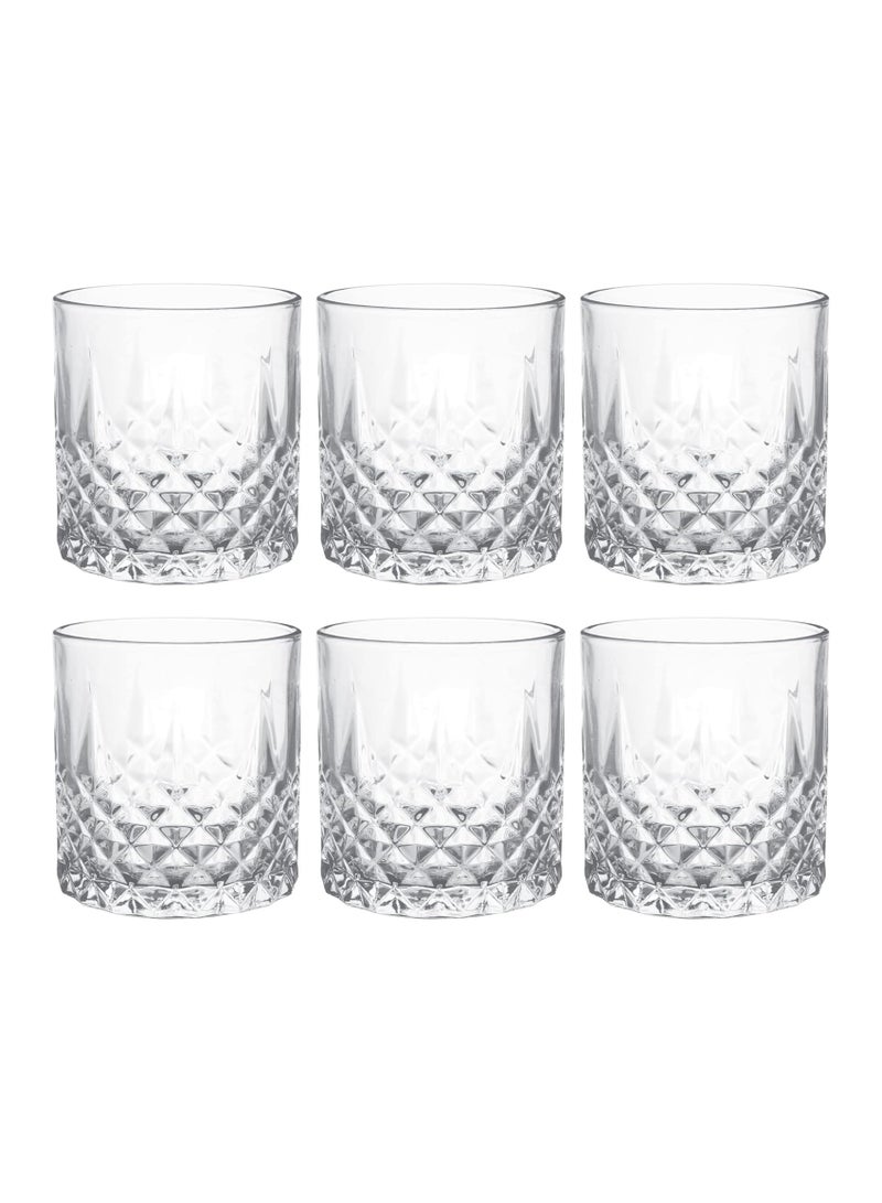 Cuisine Art Art Zeisse Short Tumbler Set - 6 Pcs, 310ml (10.5oz) - Crystal Clear, Dishwasher Safe, Elegant Glasses for Cocktails, Whiskey, Rocks, Juice  - Image 1