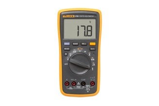 Fluke 17B MAX Digital Multimeter with Audible/Visual Alarm 6000 Counts Accurate Voltage Capacitance Measurement CAT III 600V Safety Ideal for Electricians & Electronic R&D Personnel - Image 2
