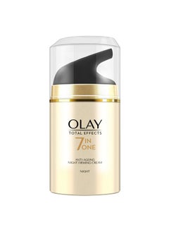 Olay Total Effects 7 In 1 Anti Aging Night Skin Cream, 50G  - Image 1
