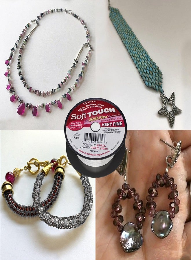 Soft Flex Kink Resistant Beading Wire - Very Fine 0.10 Diameter - Jewelry Making Bead Wire - 100 Ft - Image 4