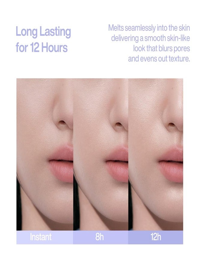 INTO YOU Purple Moisture Cushion Foundation(Refill Included), Full Coverage, Buildable, Hydration, Weightless, Cream Base Makeup, Smooth, Glowy Finish, Easy Application for Dry Skin, M01 Bright Ivory - Image 2