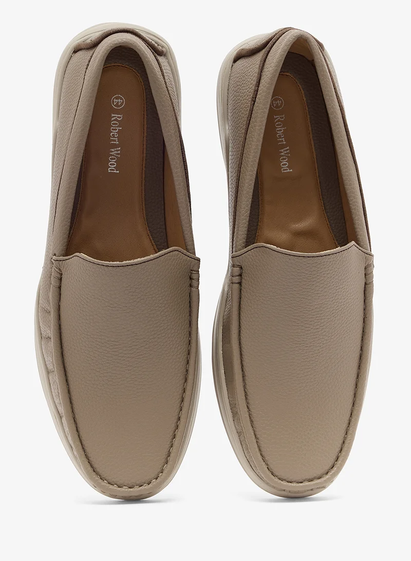 Robert Wood  Textured Driving Loafers for Men | Best Price UAE