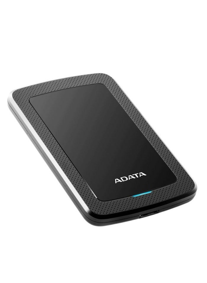 ADATA - HV300 4TB External HDD Slim Hard Drive | Compatible with PS5 XBOX for Superfast Gaming Fast Data Transfer | Black - Image 1