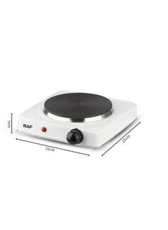 RAF Electric stove hot plate single Stainless Steel Single Hot Plate  1000W  - Image 3