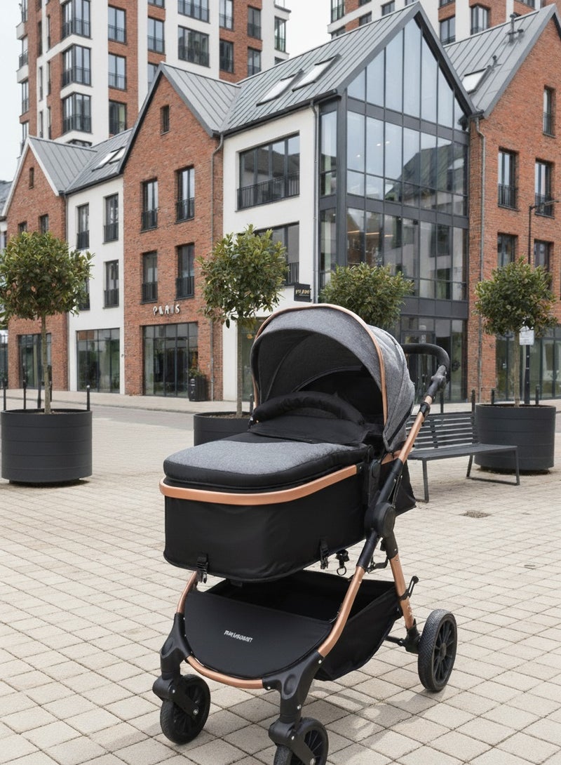 FUN MOMENT Luxury High Landscape Reversible Baby Stroller - Image 1