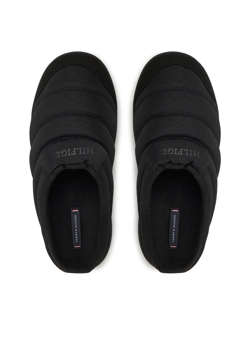 TOMMY HILFIGER Quilted Logo Slippers - Image 3