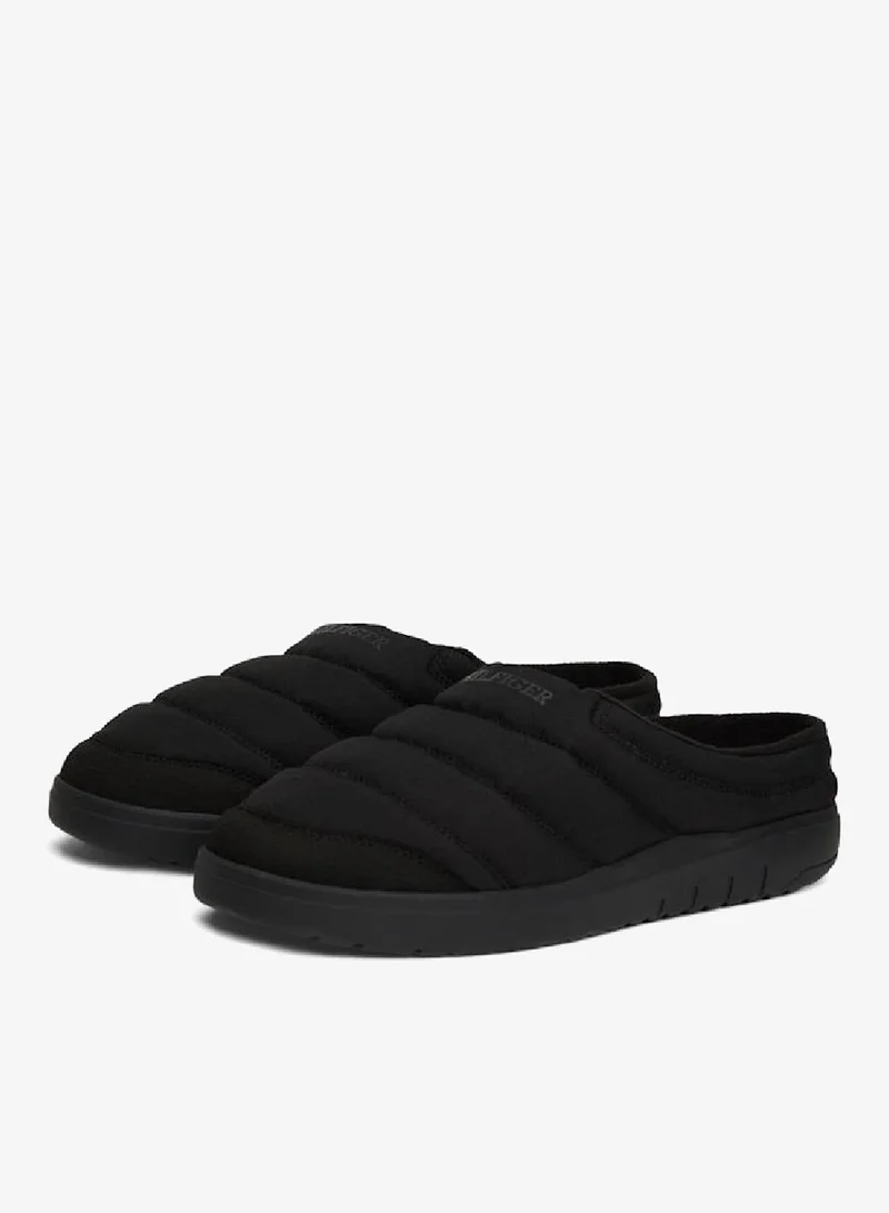 TOMMY HILFIGER Quilted Logo Slippers