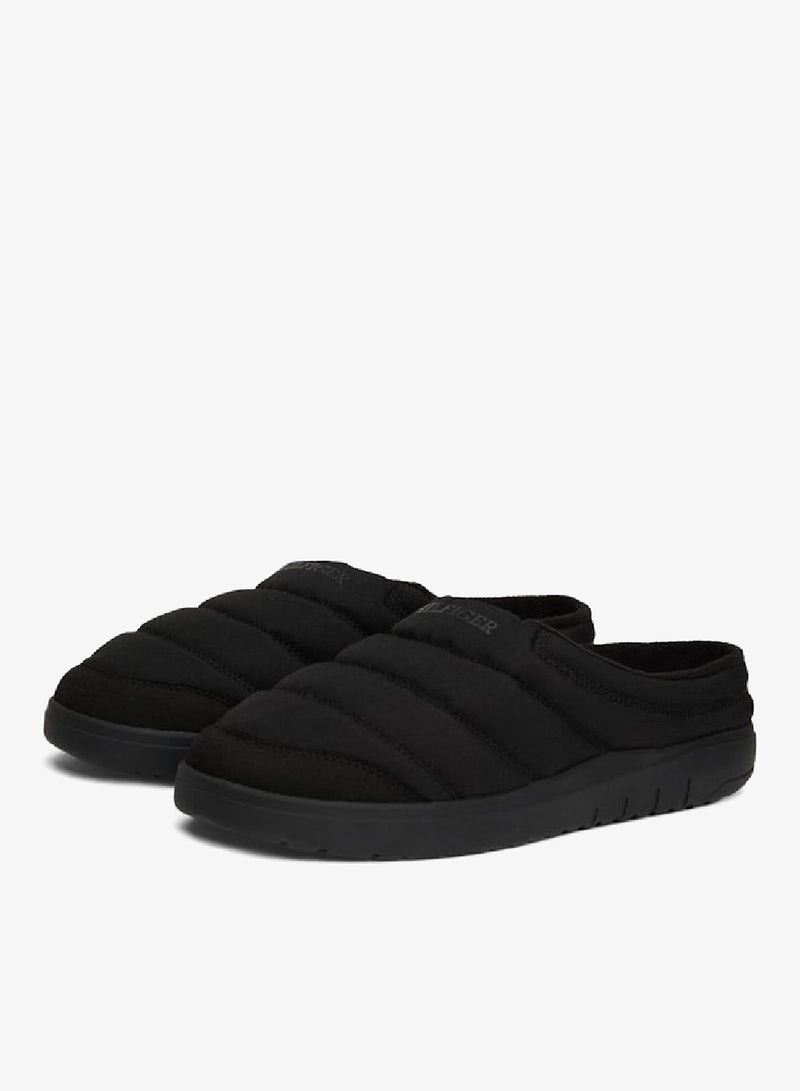 TOMMY HILFIGER Quilted Logo Slippers - Image 2