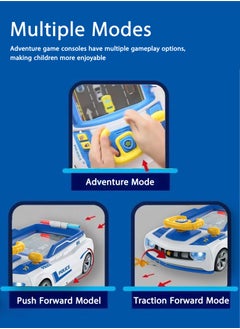 Paka Rabbit Musical Steering Wheel Racing Car Toy for Kids, with Music and Light Simulated Learning Driving Cars Adventure Toys Competition Game Birthday Gift for Boy Girl Toddler Age 3 4 5 6 7 8 9，Best Ramadan Gifts for Kids  - Image 4