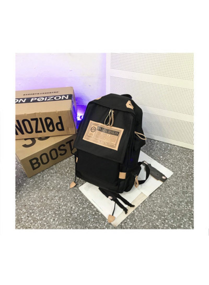 Stylish Black Travel Backpack - Image 1