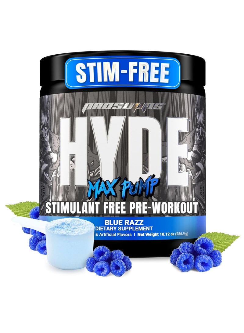 ProSupps PS Hyde Max Pump 20 Serving Blue Raz - Image 1