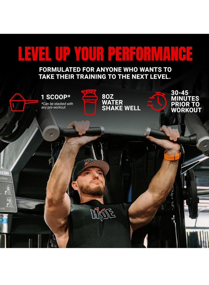 ProSupps PS Hyde Max Pump 20 Serving Blue Raz - Image 4