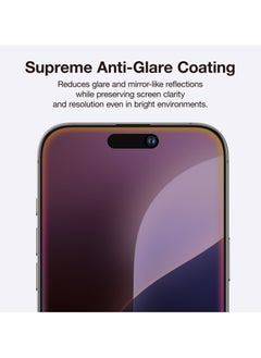 AMAZINGthing Privacy Supreme Glass Full Cover for iPhone 16 Pro MAX Screen Protector Tempered Glass with Easy Install Tray - [28 Degree Privacy 2.75D]  - Image 5