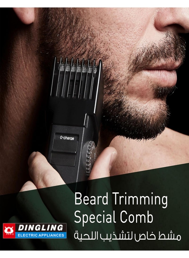 دينجلينج الیکٹرک ہیئر کلپر RF-610 سیاہ 15.9x 3.7x 3cm - Image 5