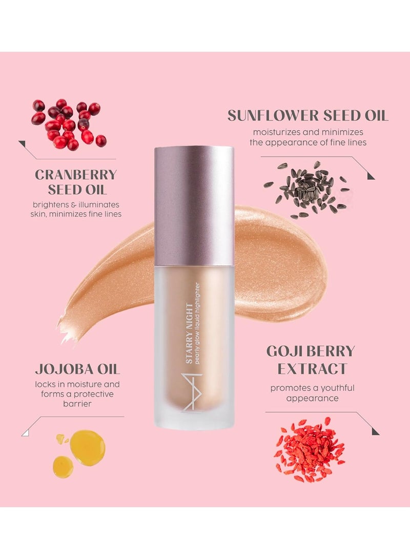 House Of Makeup Liquid Highlighter | High-glow, Smudge-proof Highlighter Makeup For All Skin Tones | 6 ml (Nebula, 6 ml) - Image 4