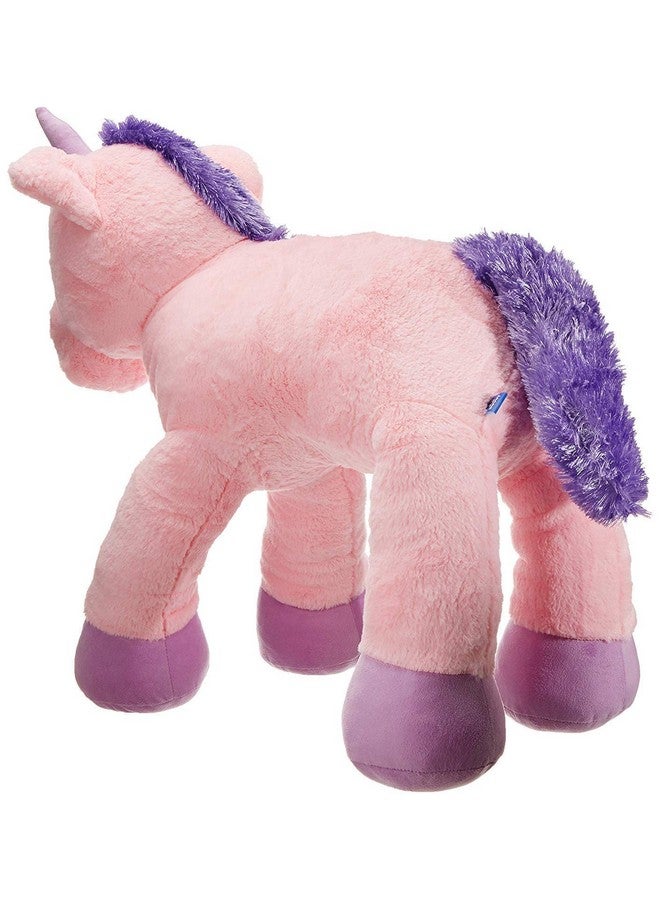 AVSHUB Soft Toy Unicorn Stuffed Animal Plush, Soft Plush Cute Lovely Cartoon Lovable Hugable Birthday Gift Babies, Girls, Boy, Home Decor 100cm Pink - Image 3