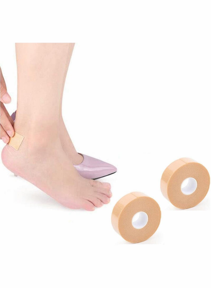 Foot Care Sticker, 2 Roll Heel Grip Tape for Women to Prevention Blister and Chafing Cushion Protection - Image 1