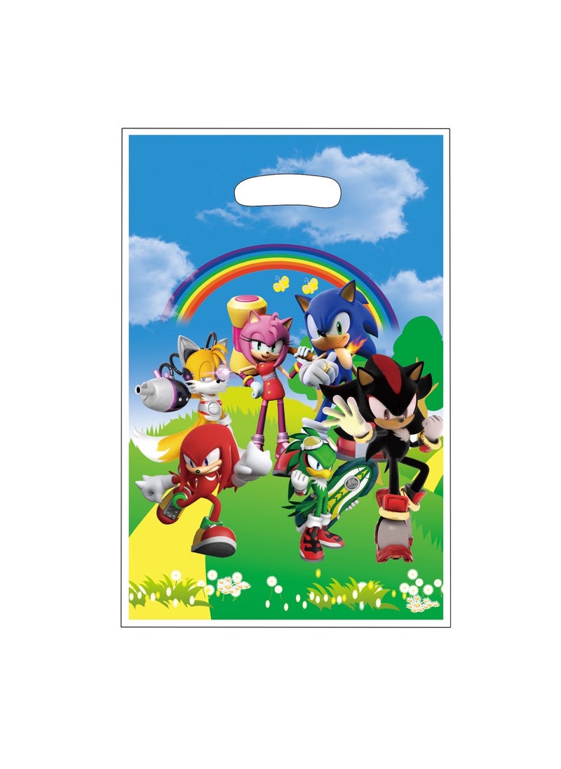 Generic Sonic dash  themed party favors bag 30pcs gift bag birthday party candy bag ,goody bag for kids party supplies  - Image 2