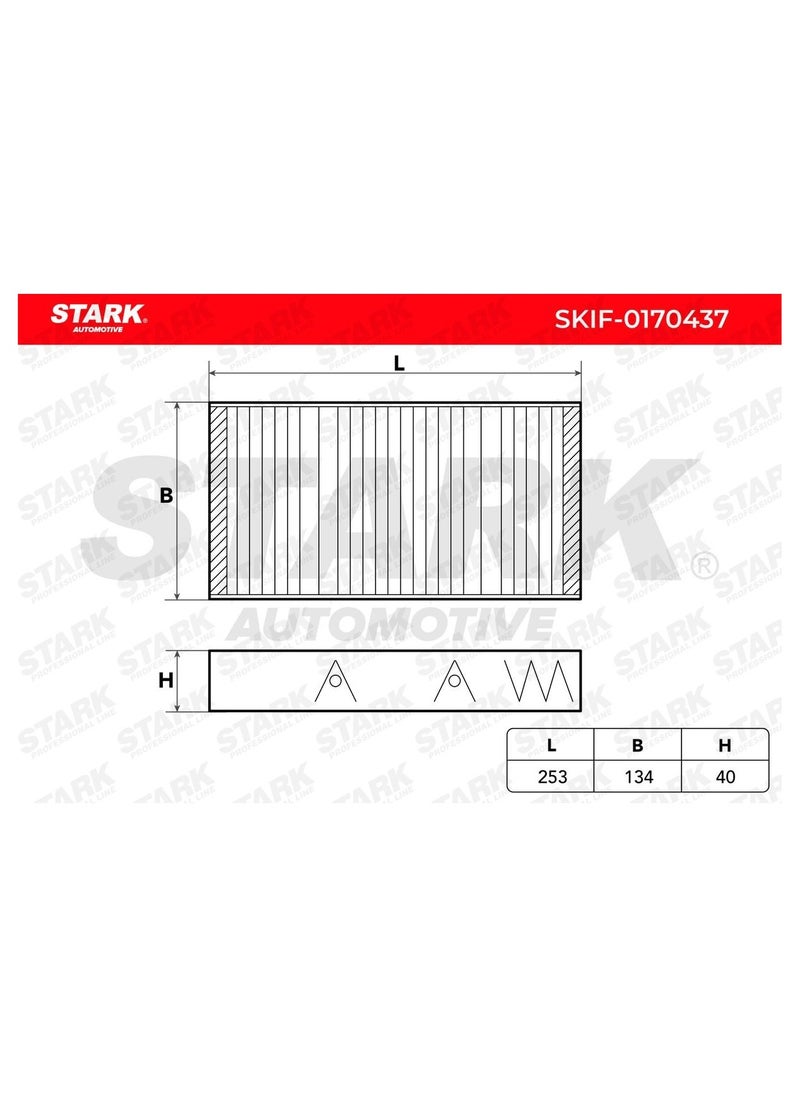 Stark STARK - POLLEN FILTER / CABIN FILTER FOR MERCEDES - 1668300318 / 1668307201 / 2928300000  - Image 5