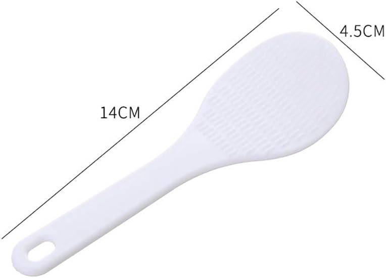 ccHuDE 5 Pcs Mini Non-Stick Rice Spoon Rice Paddle Rice Spatula Rice Scooper Scoop for Sushi - Image 3