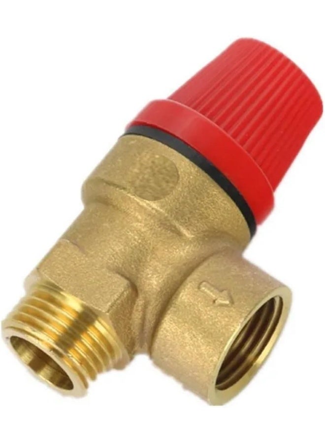 Biella Brass Safety Drain Relief Valve 3/4" For Water Heater (10 Bar) - Image 4