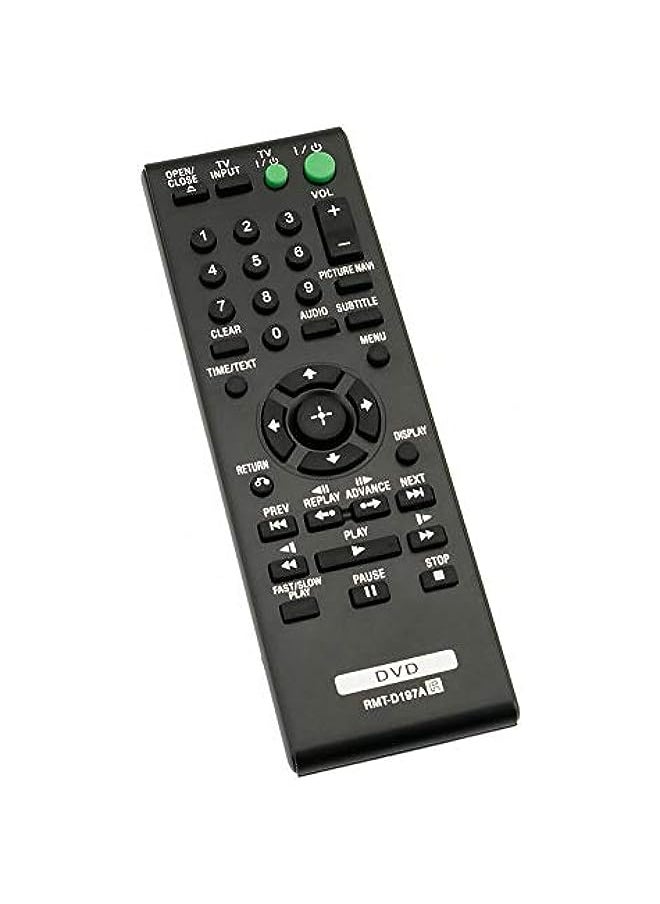 New RMT-D197A RMTD197A Remote Control fit for Sony CD DVD Player DVP-SR760HP DVP-SR750HP DVP-SR320 DVP-SR120 DVP-SR200P DVP-SR370 DVPSR760HP DVPSR750HP DVPSR320 DVPSR120 DVPSR200P DVPSR370
