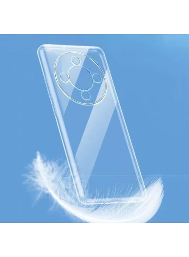 Case for Honor X9d Soft Clear TPU Case, Lightweight Protective Cover Smooth Finish Camera Protective Shock Absorbent Stylish Case for Honor X9d 5G - Image 2