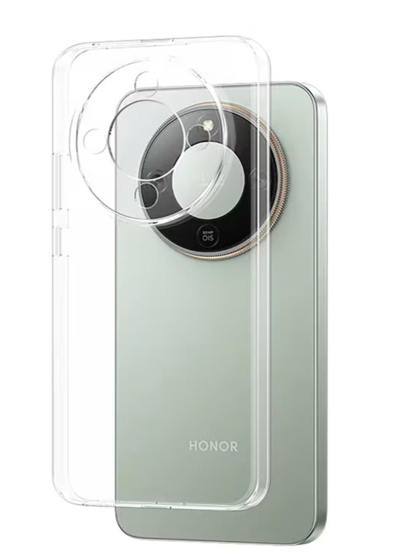 Case for Honor X9d Soft Clear TPU Case, Lightweight Protective Cover Smooth Finish Camera Protective Shock Absorbent Stylish Case for Honor X9d 5G - Image 1
