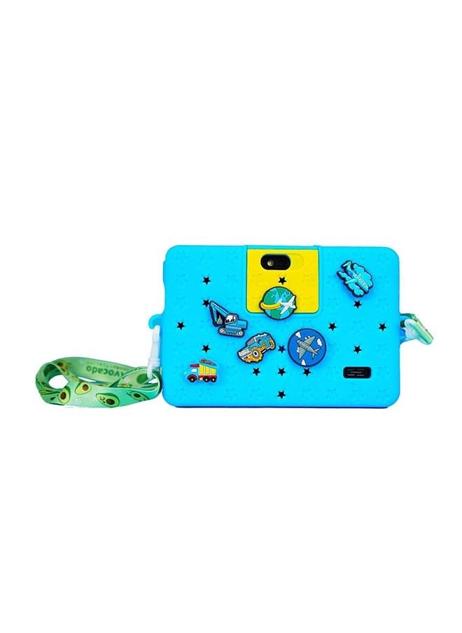 Oteeto - Tab 5 Kids 7 Inch Dual SIM Black And Blue 4GB RAM 128GB Wifi 5G With Kids Case - Middle East Version - Image 1