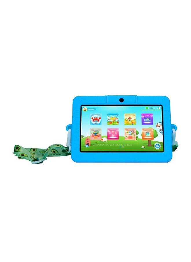 Oteeto - Tab 5 Kids 7 Inch Dual SIM Black And Blue 4GB RAM 128GB Wifi 5G With Kids Case - Middle East Version - Image 1