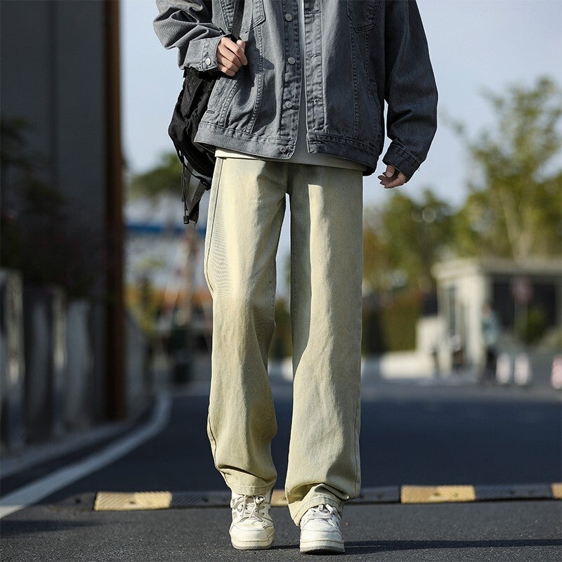 Unisex Casual Daily Denim Jeans - Image 3